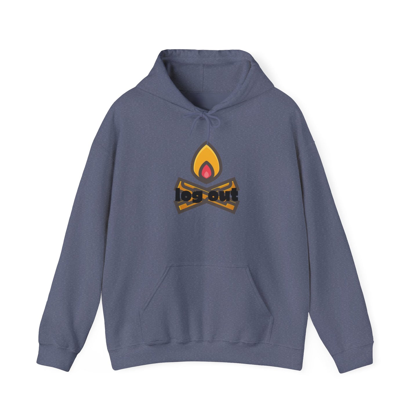 Log Out Hooded Sweatshirt