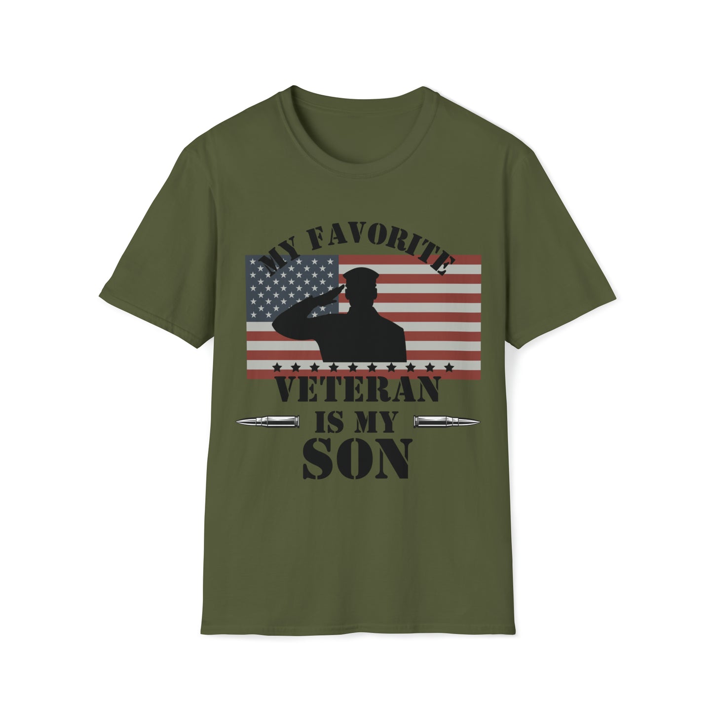 My Favorite Veteran is my Son T-Shirt