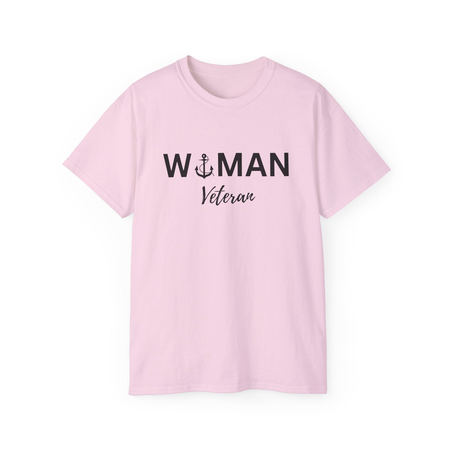 Woman Veteran - Navy Ultra Cotton Tee