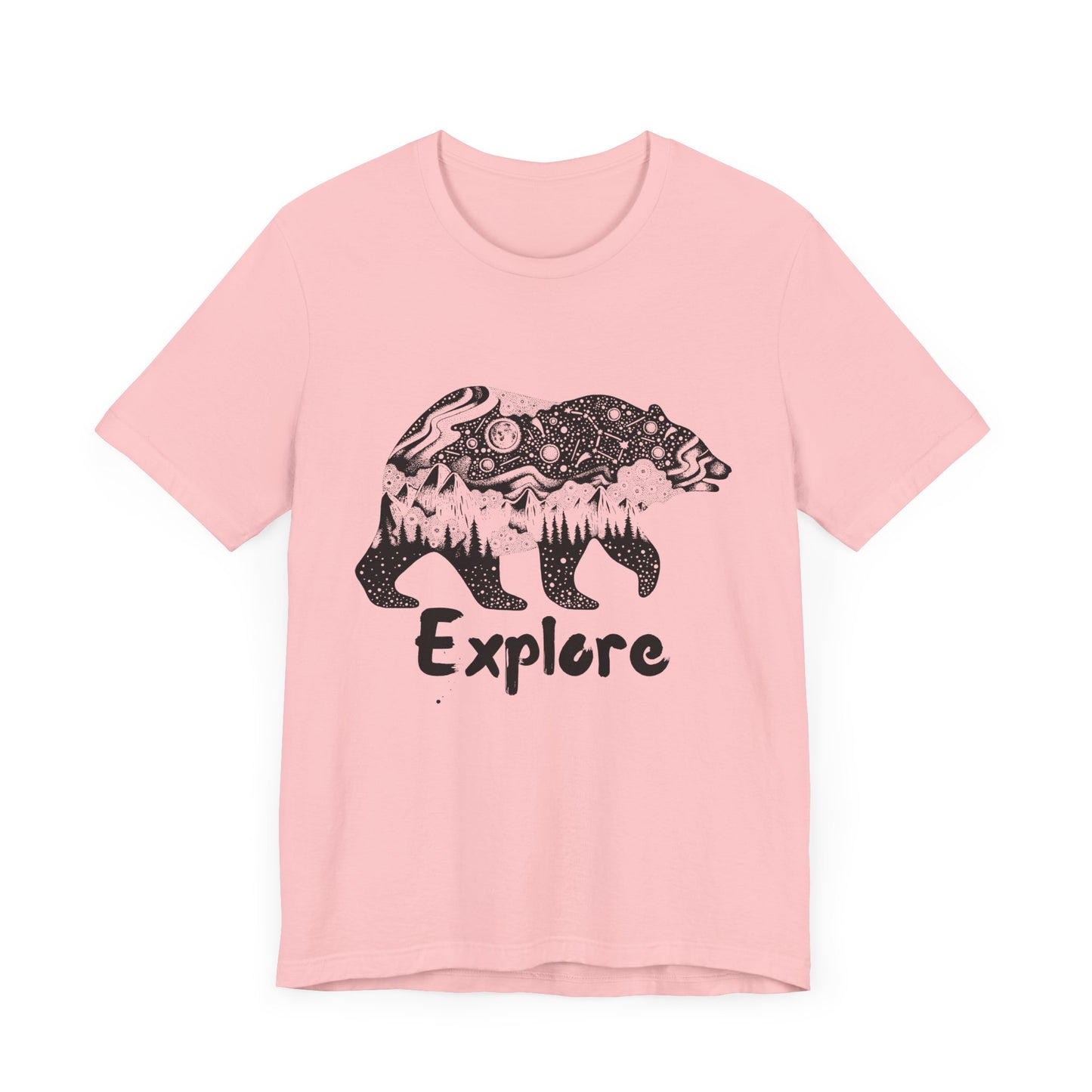 Bear Explore Unisex Jersey Short Sleeve Tee