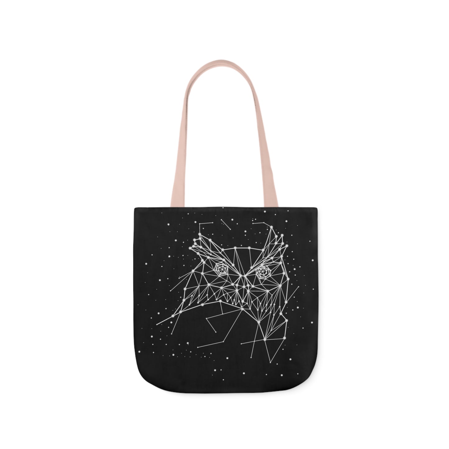 Owl Constellation Canvas Tote Bag