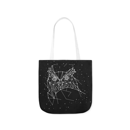 Owl Constellation Canvas Tote Bag