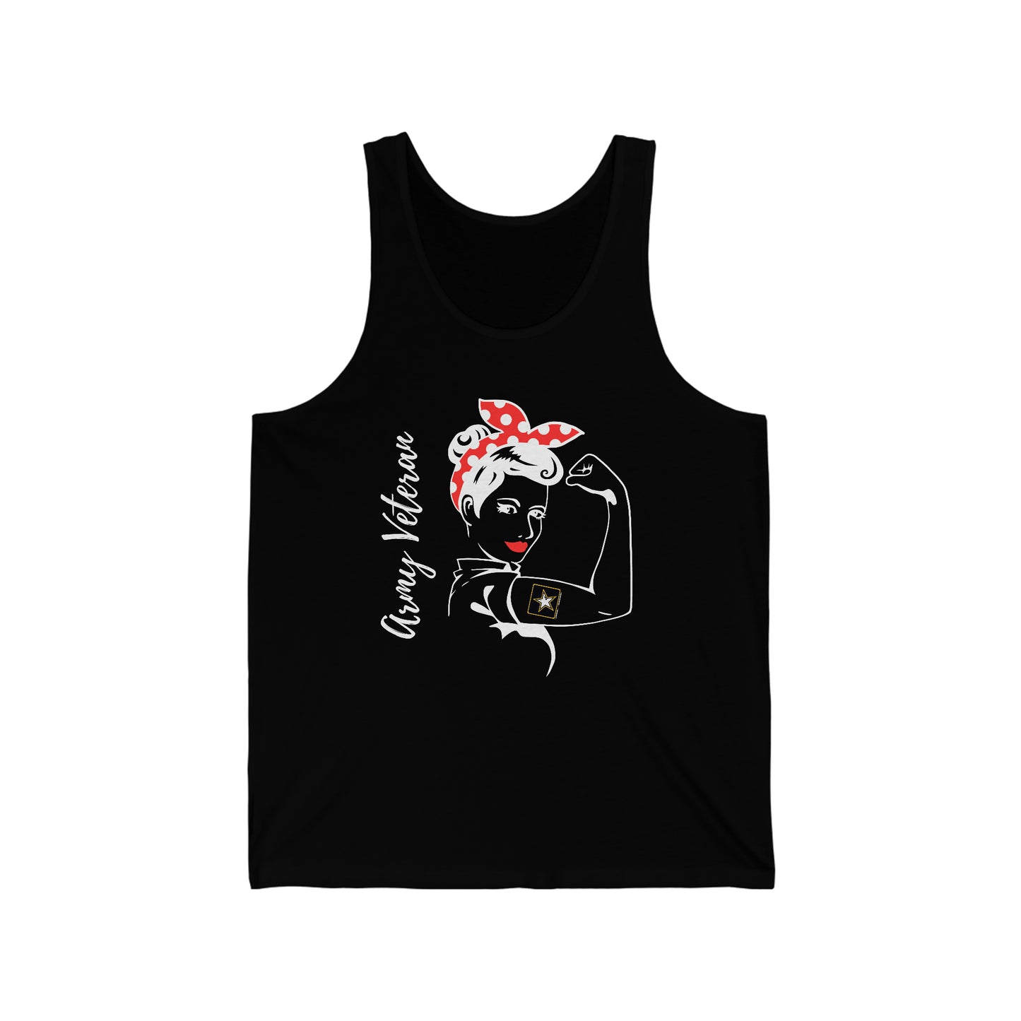 Female Army Veteran Jersey Tank