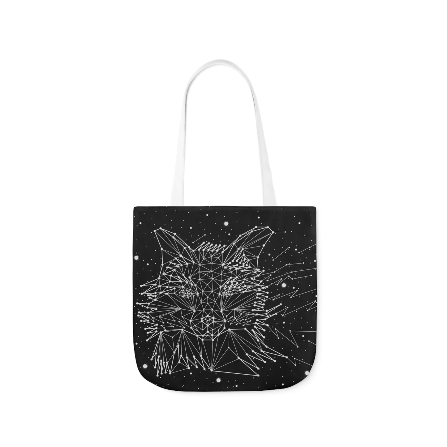 Fox Constellation Canvas Tote Bag