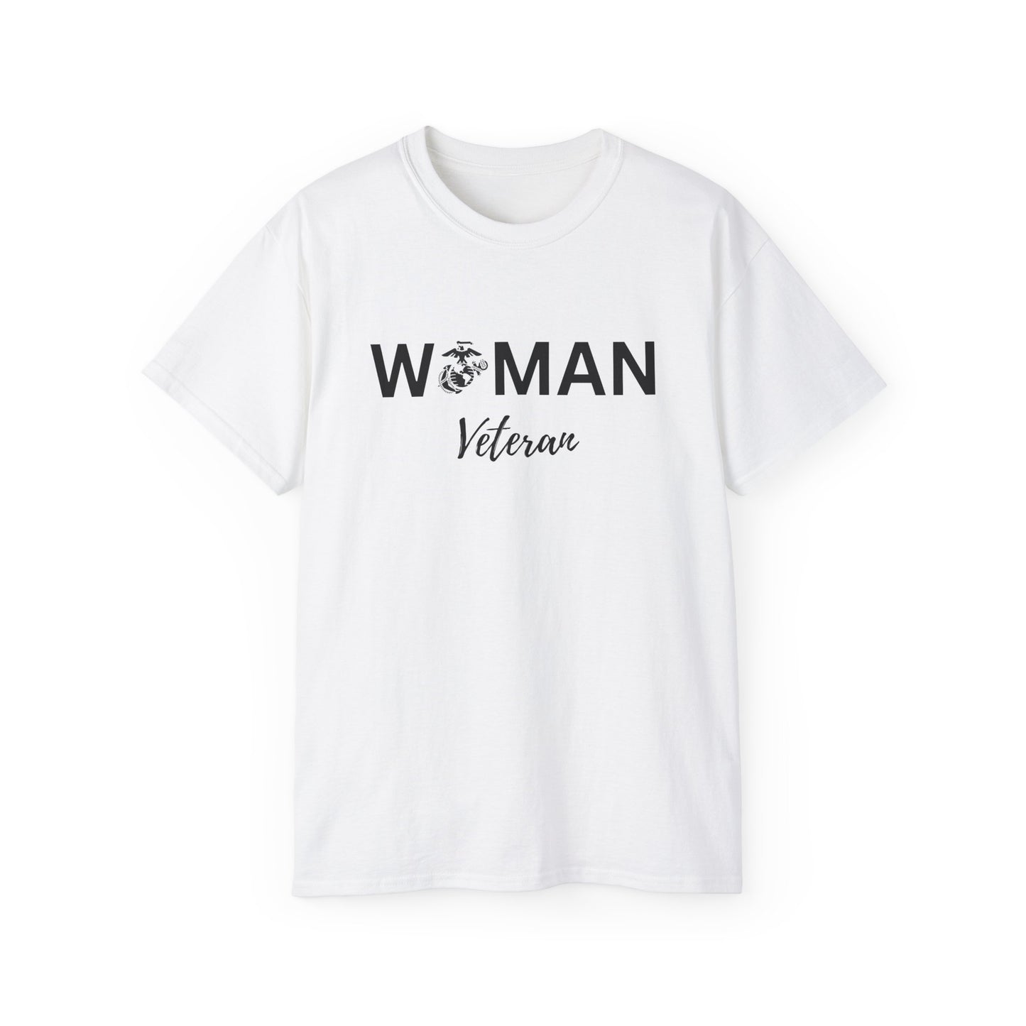 Woman Veteran - USMC - Ultra Cotton Tee