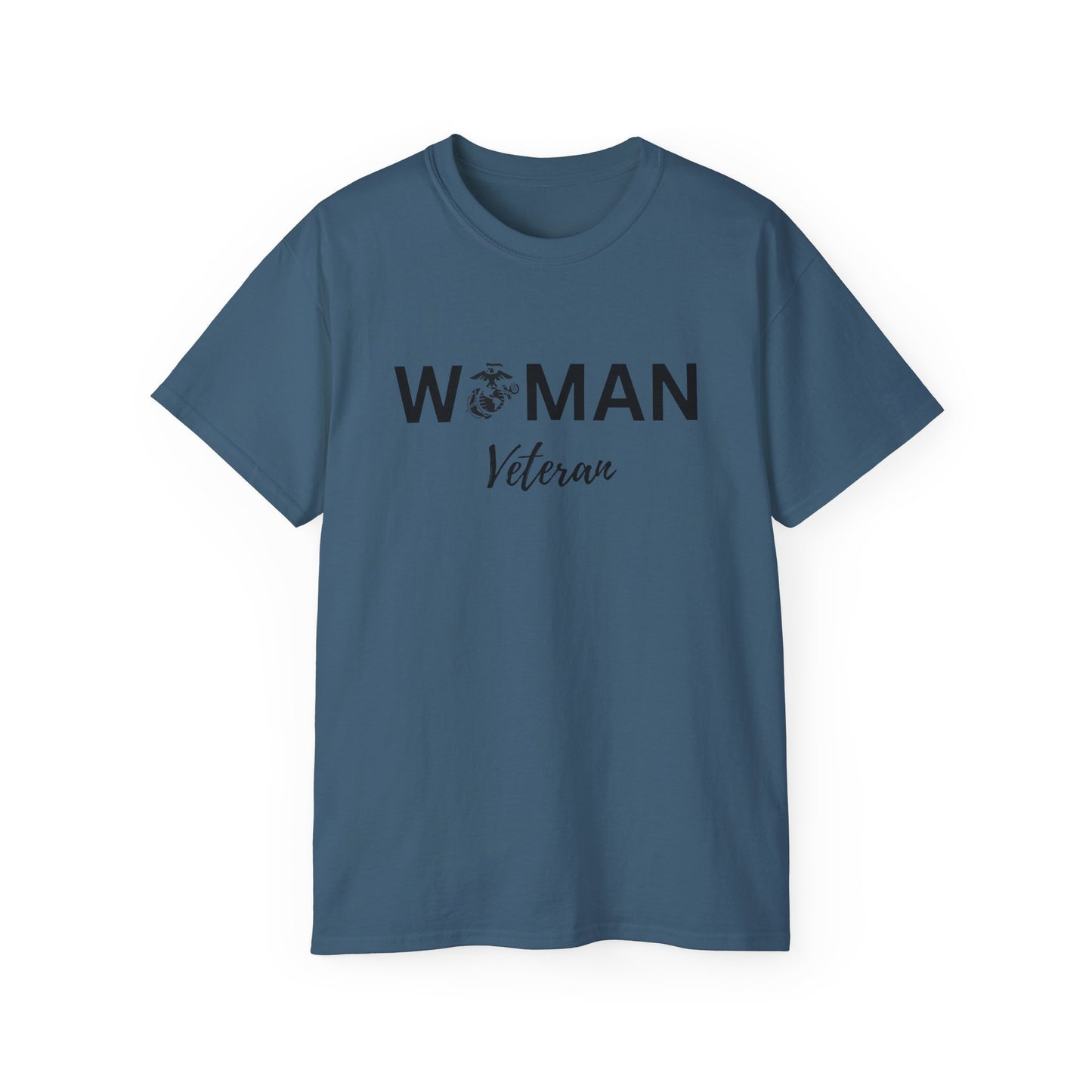 Woman Veteran - USMC - Ultra Cotton Tee