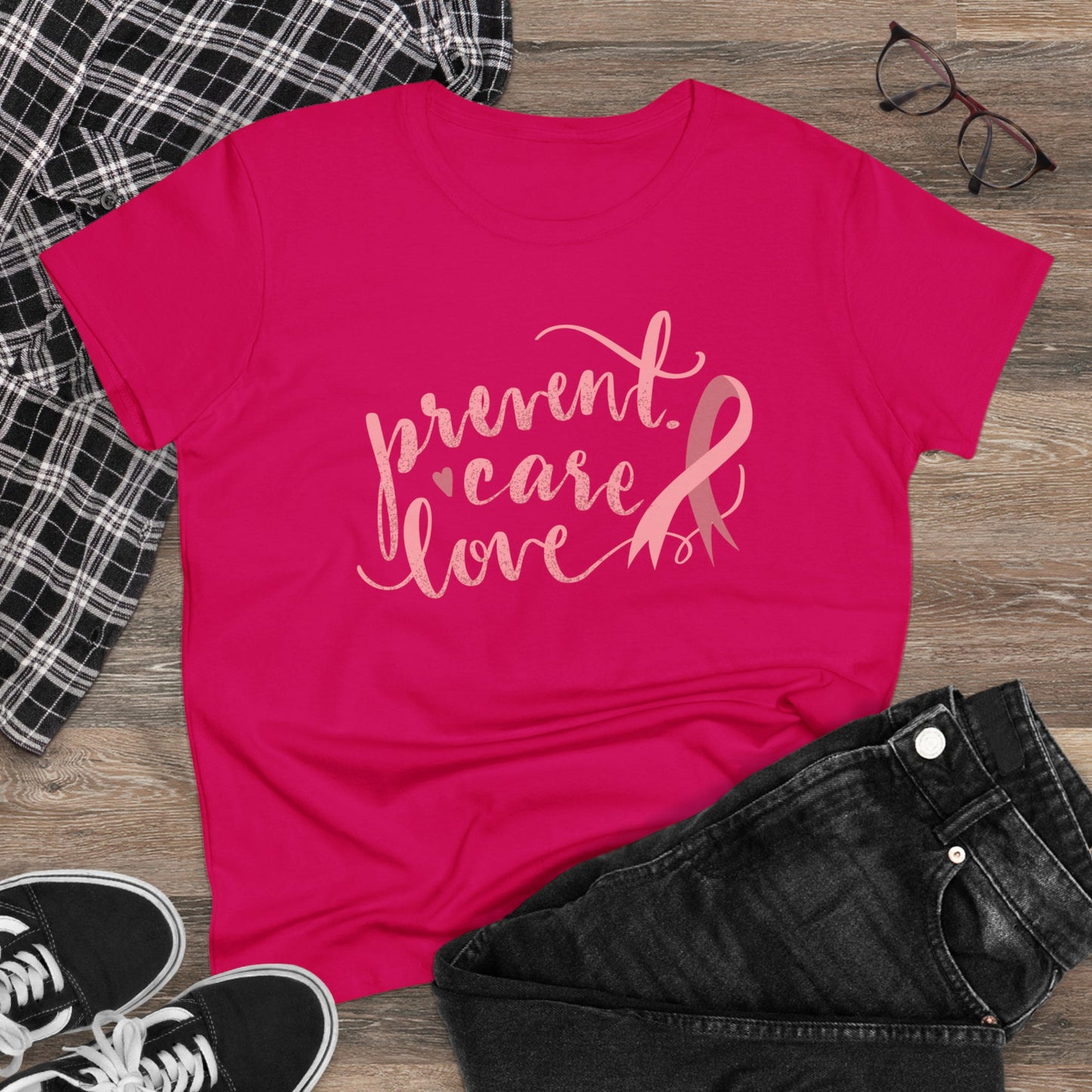 Prevent, Care, Love Cotton Tee