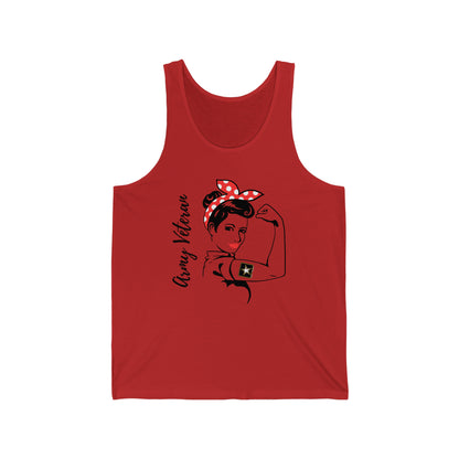 Female Army Veteran Jersey Tank