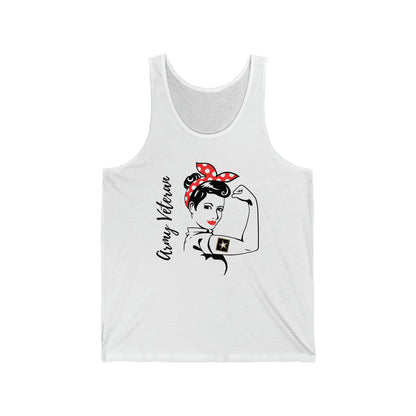 Female Army Veteran Jersey Tank