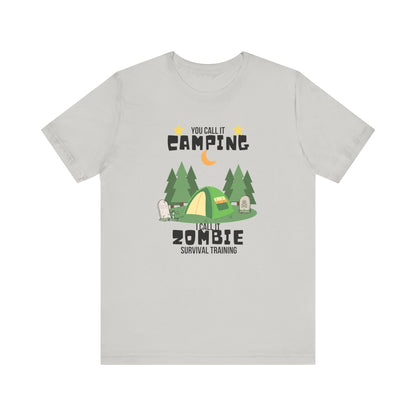 Zombie Survival Training Unisex Jersey Short Sleeve Tee