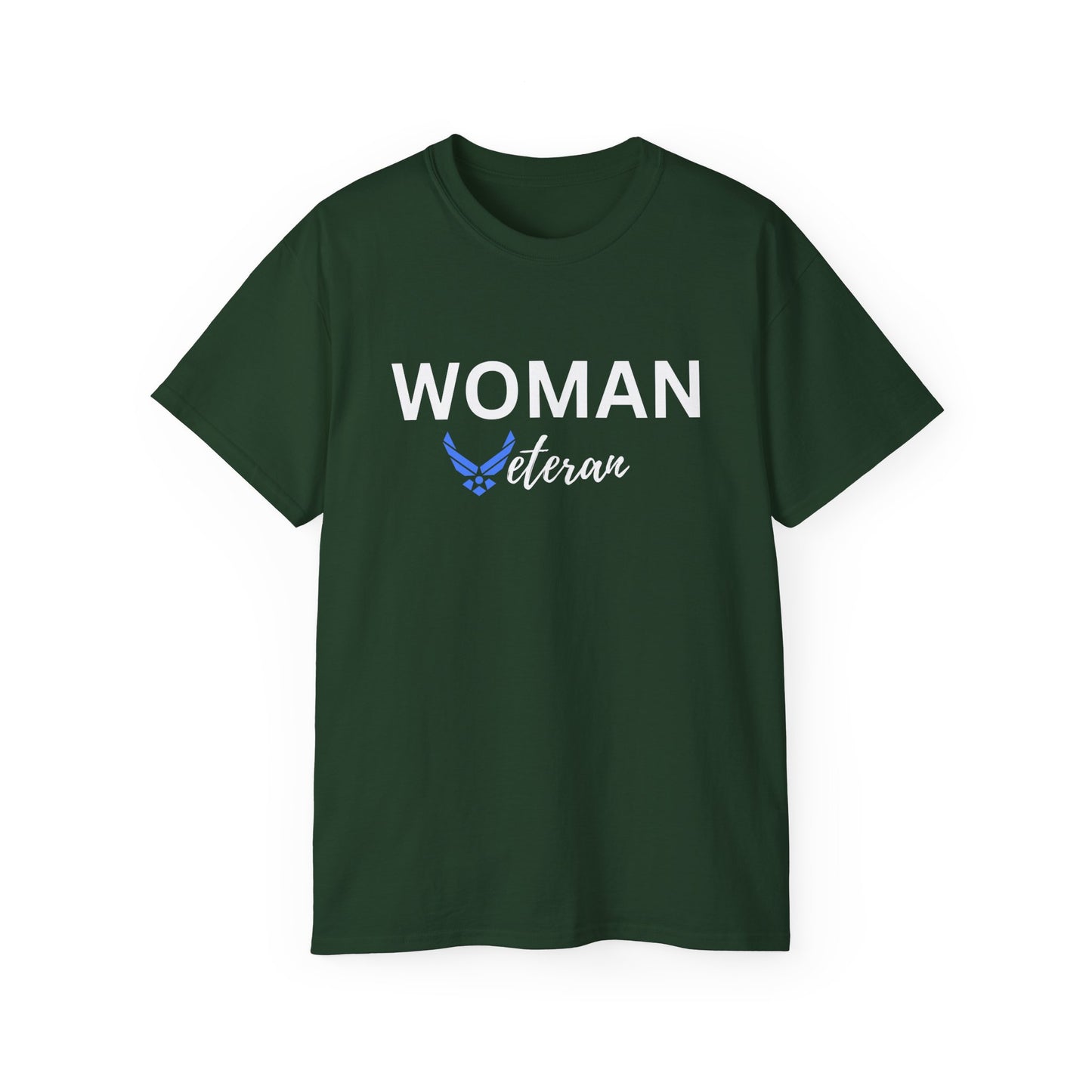 Woman Veteran - USAF - Ultra Cotton Tee