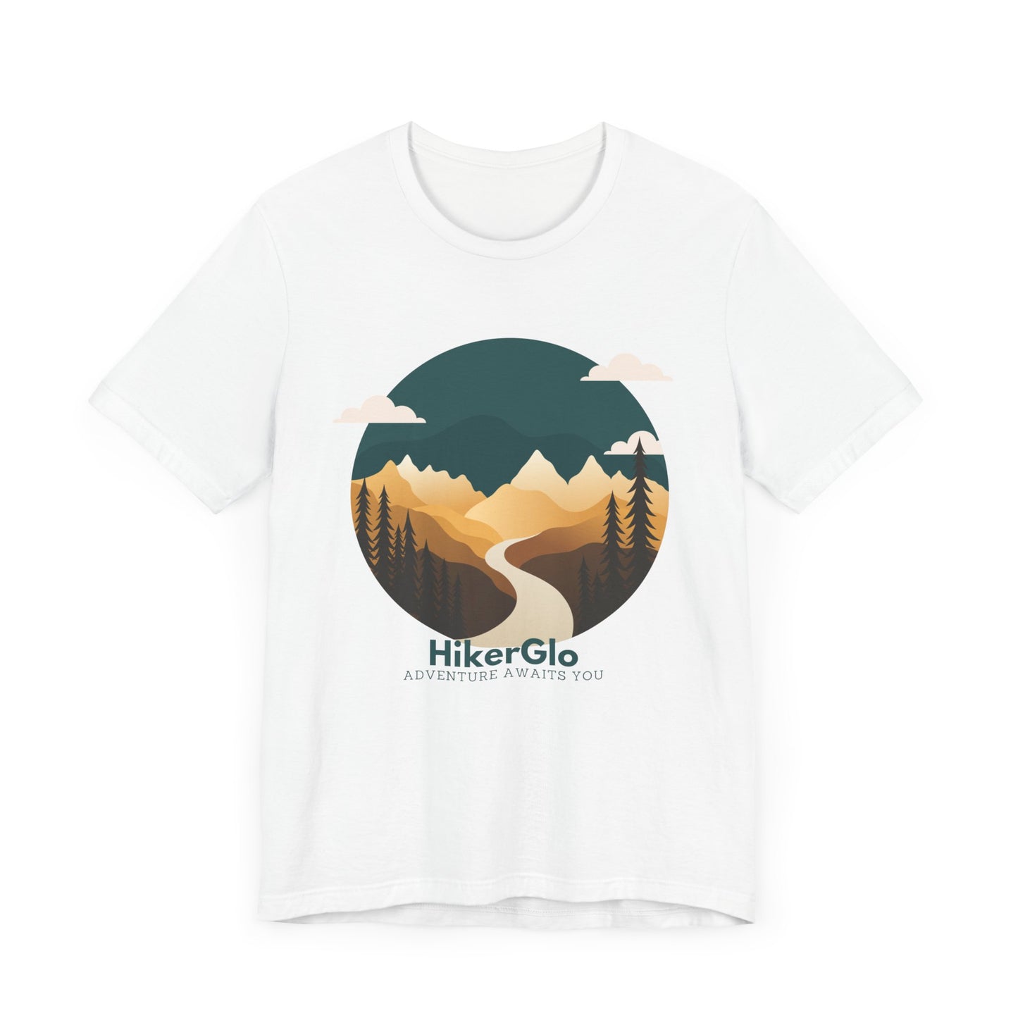 HikerGlo Logo Unisex Jersey Short Sleeve Tee