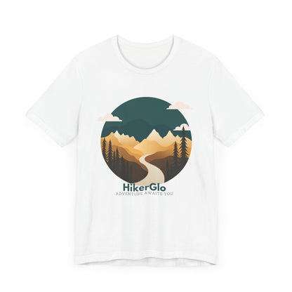 HikerGlo Logo Unisex Jersey Short Sleeve Tee