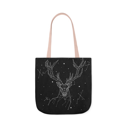 Deer Constellation Canvas Tote Bag