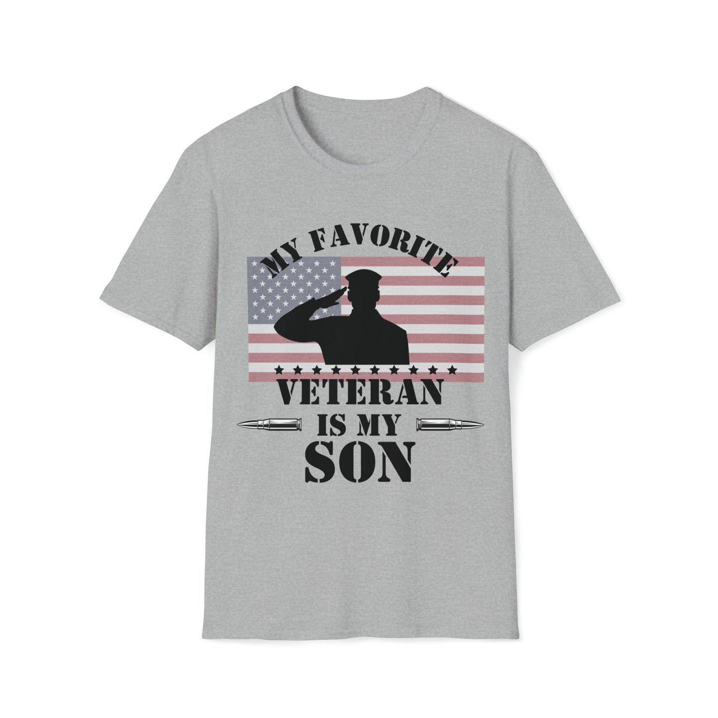 My Favorite Veteran is my Son T-Shirt