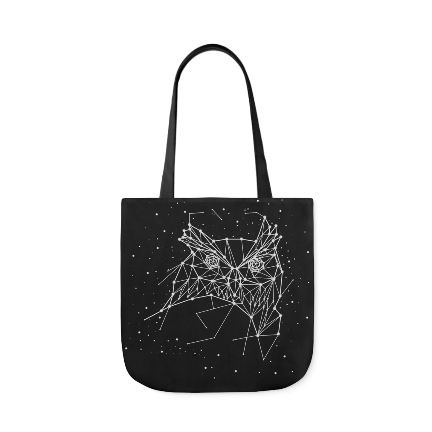 Owl Constellation Canvas Tote Bag