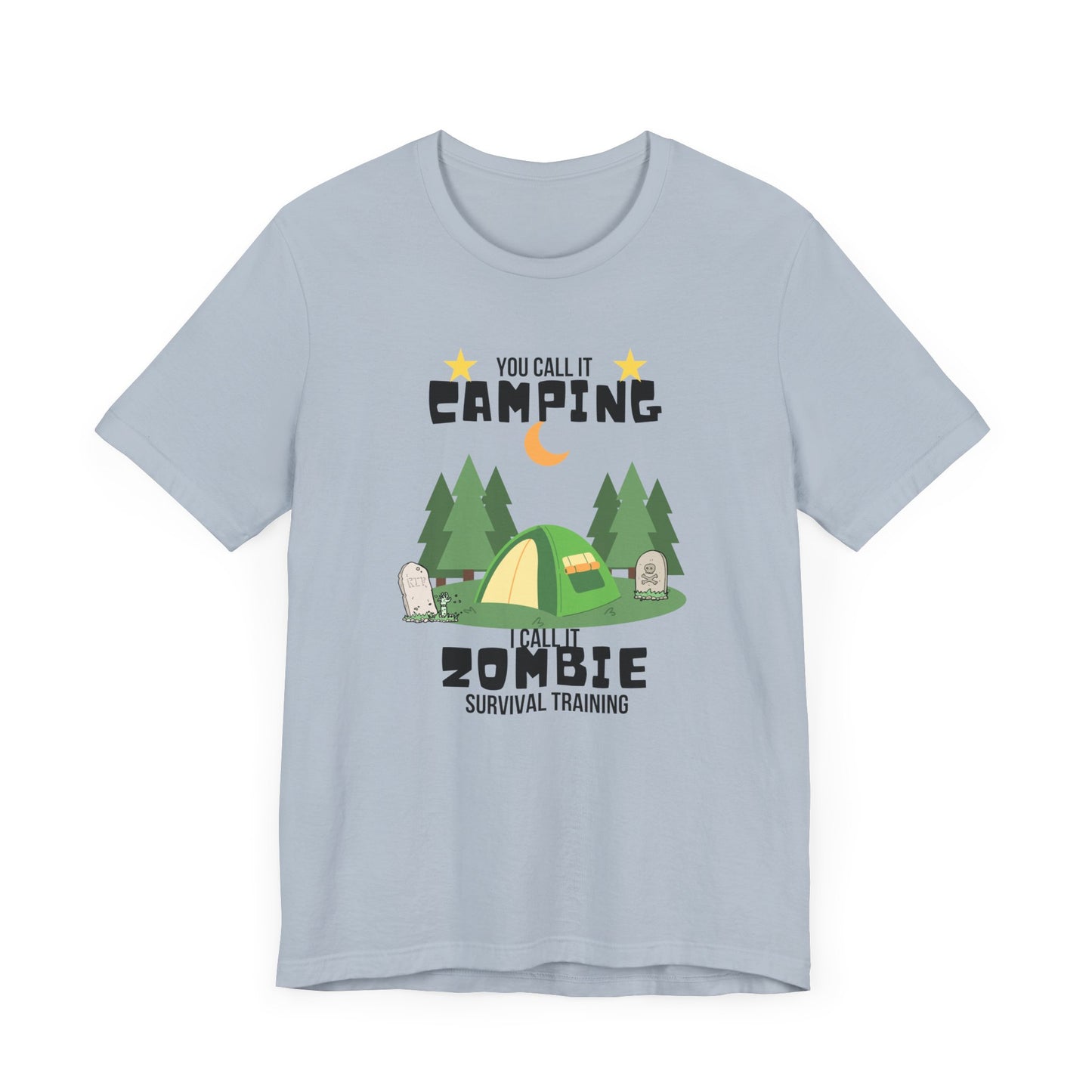 Zombie Survival Training Unisex Jersey Short Sleeve Tee