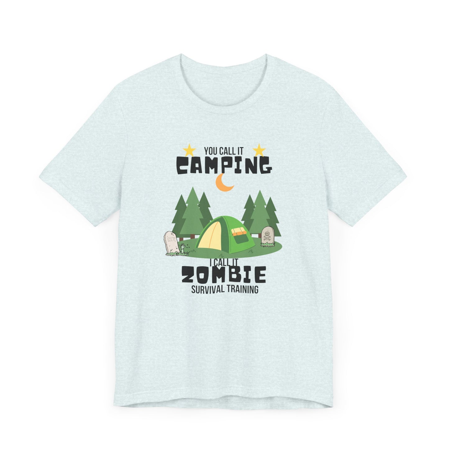 Zombie Survival Training Unisex Jersey Short Sleeve Tee