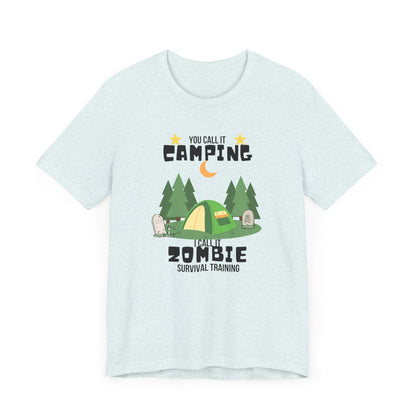 Zombie Survival Training Unisex Jersey Short Sleeve Tee