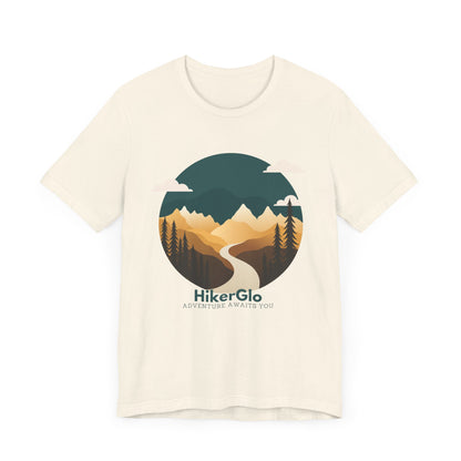 HikerGlo Logo Unisex Jersey Short Sleeve Tee