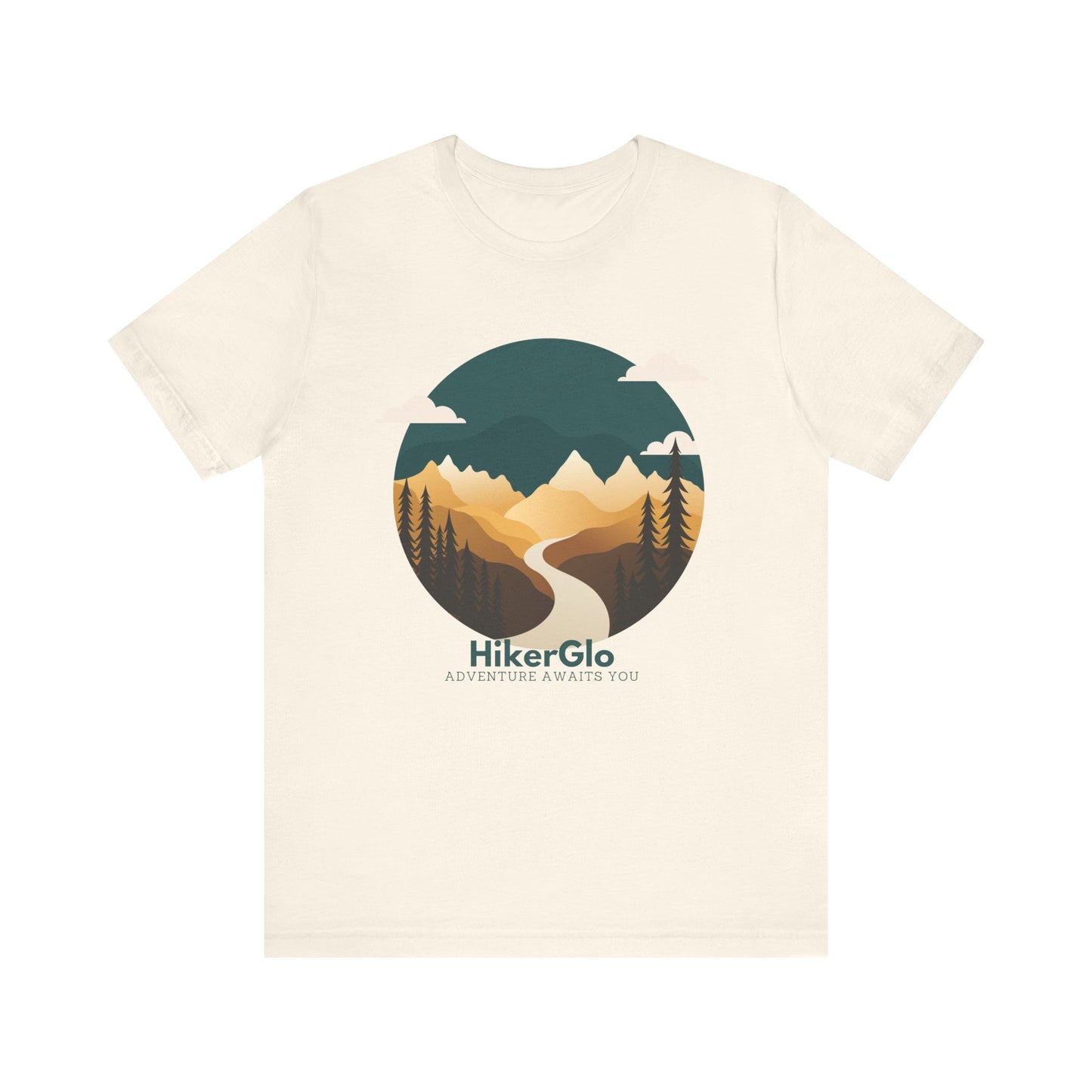 HikerGlo Logo Unisex Jersey Short Sleeve Tee