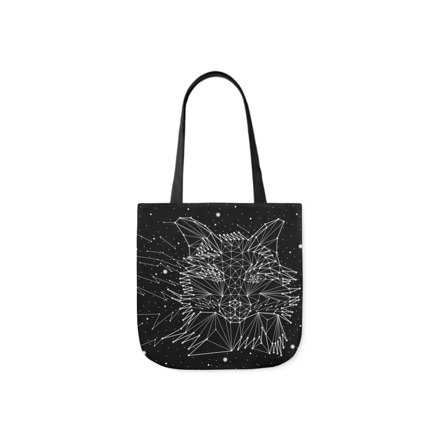 Fox Constellation Canvas Tote Bag