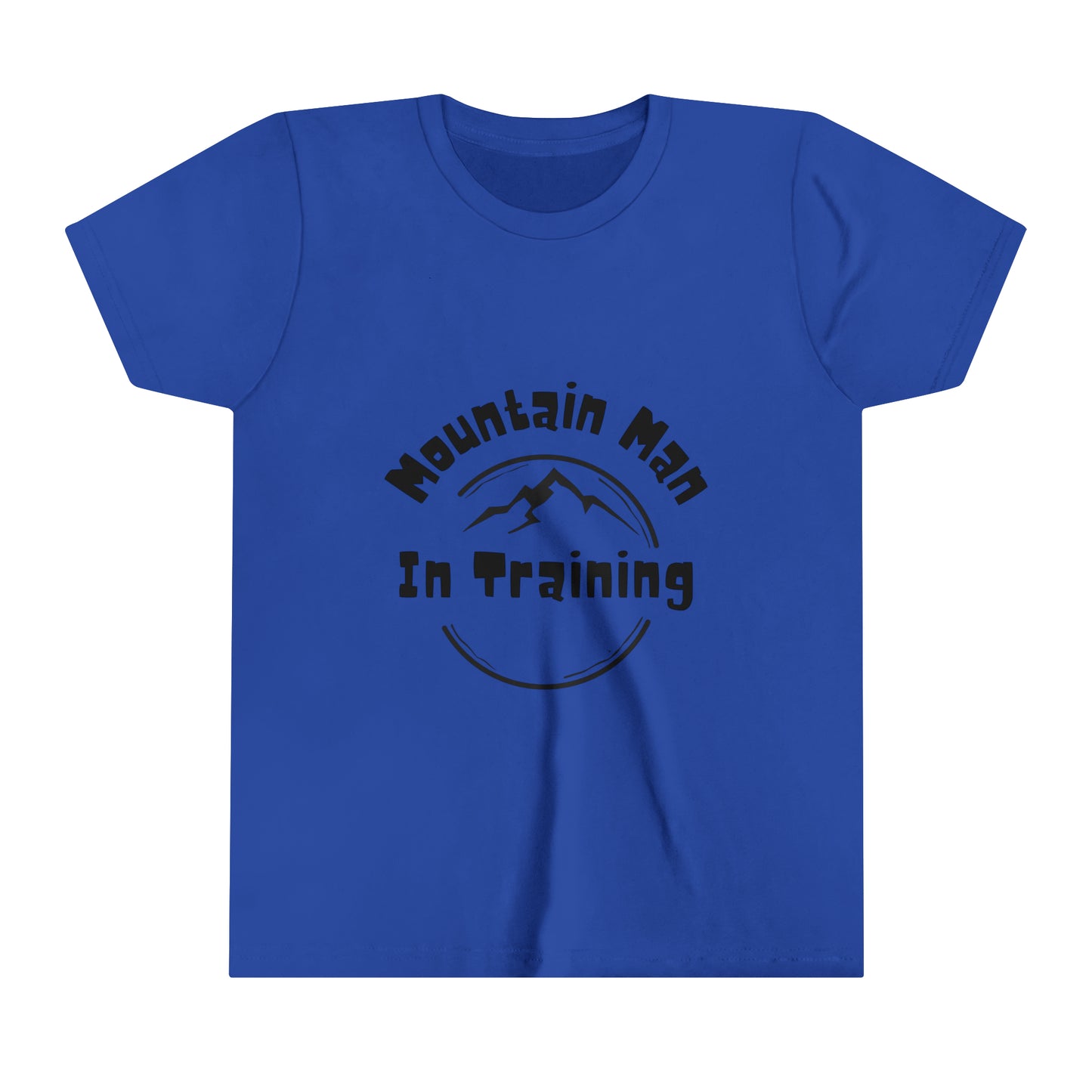 Mountain Man in Training Youth Short Sleeve Tee