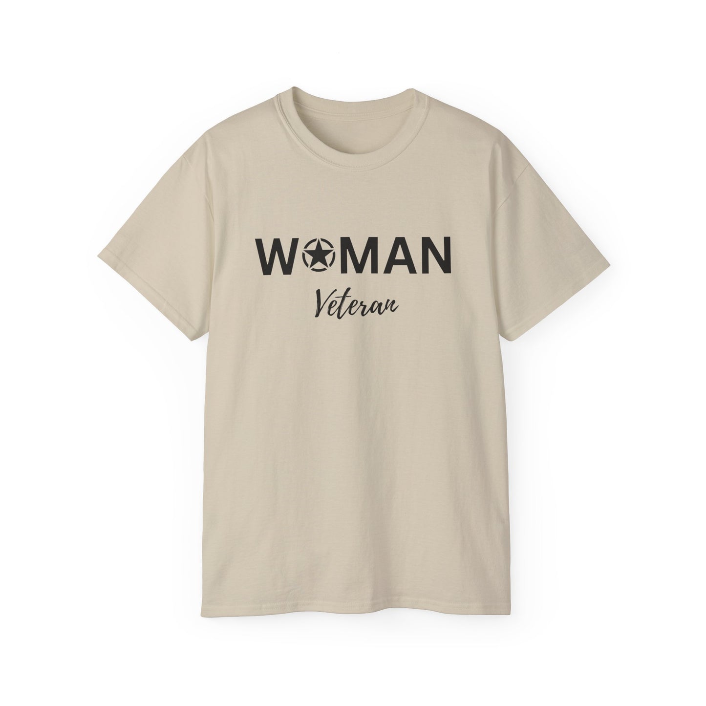 Woman Veteran - Army - Ultra Cotton Tee