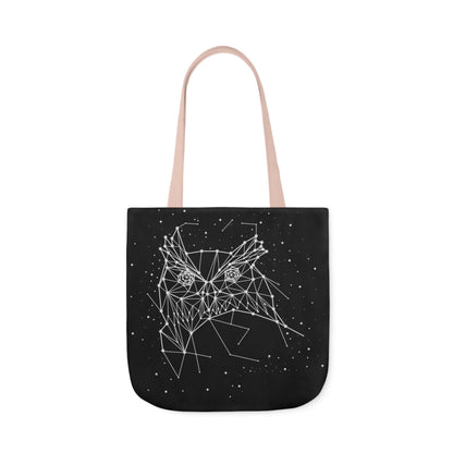 Owl Constellation Canvas Tote Bag