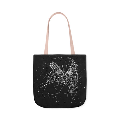 Owl Constellation Canvas Tote Bag