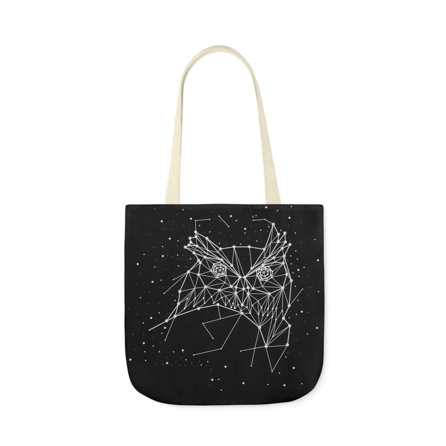 Owl Constellation Canvas Tote Bag