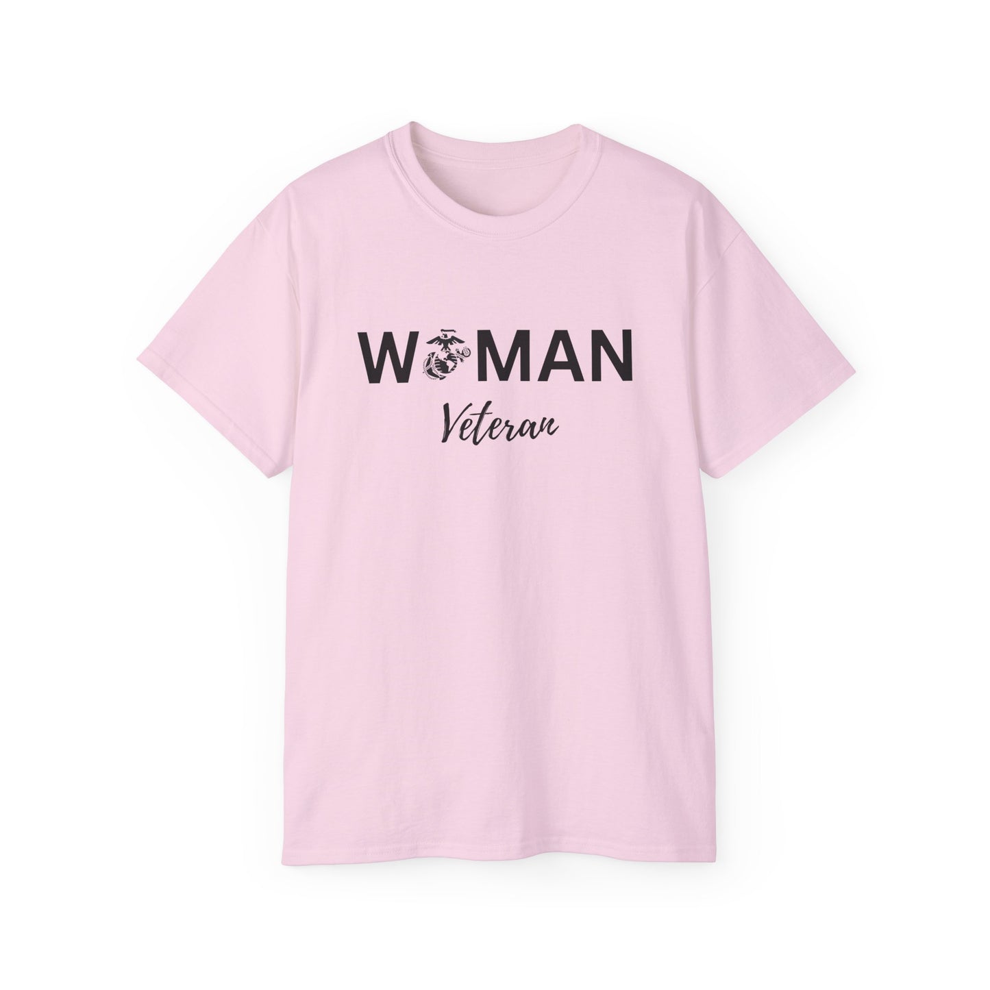 Woman Veteran - USMC - Ultra Cotton Tee