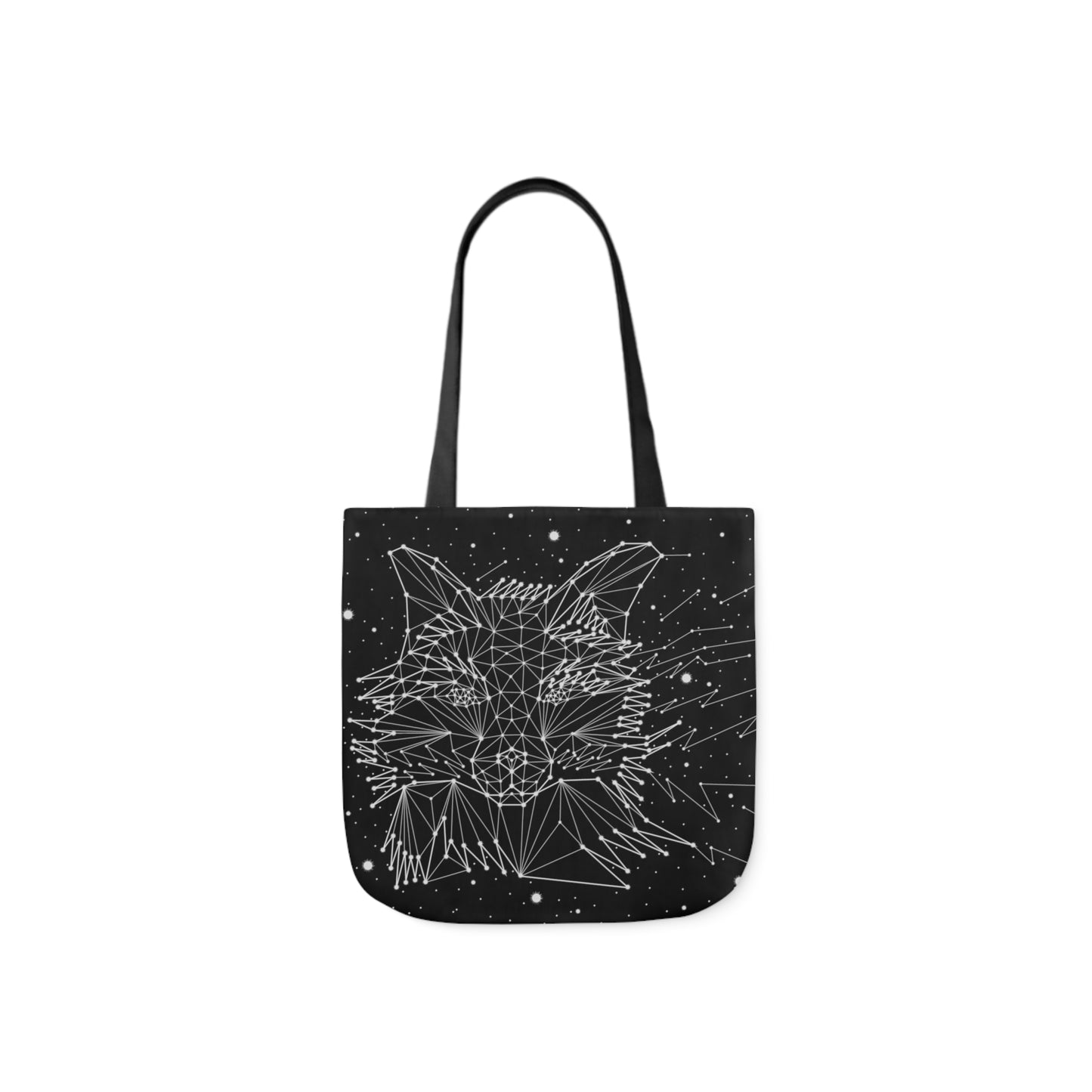 Fox Constellation Canvas Tote Bag