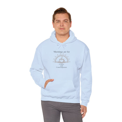 Coffee and Contemplation Hooded Sweatshirt