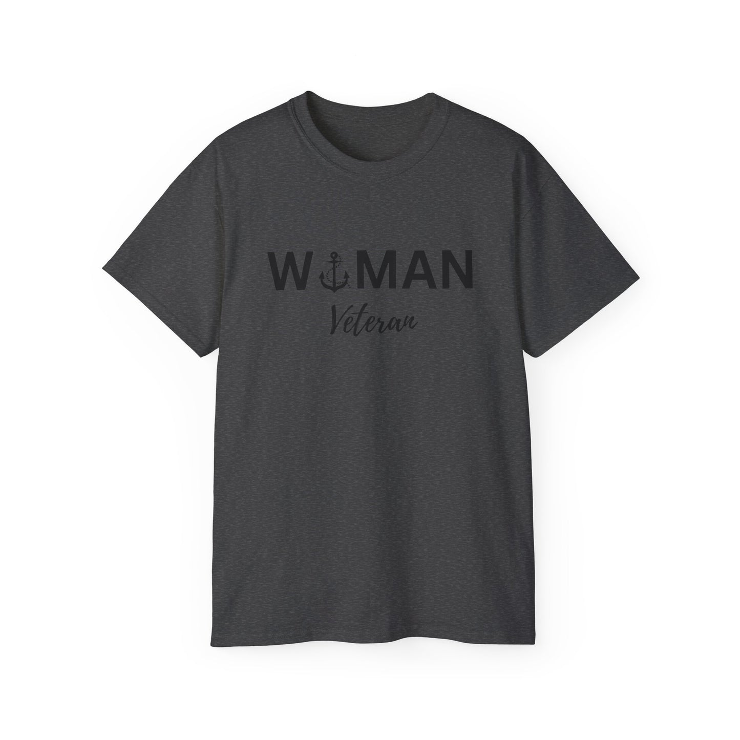 Woman Veteran - Navy Ultra Cotton Tee