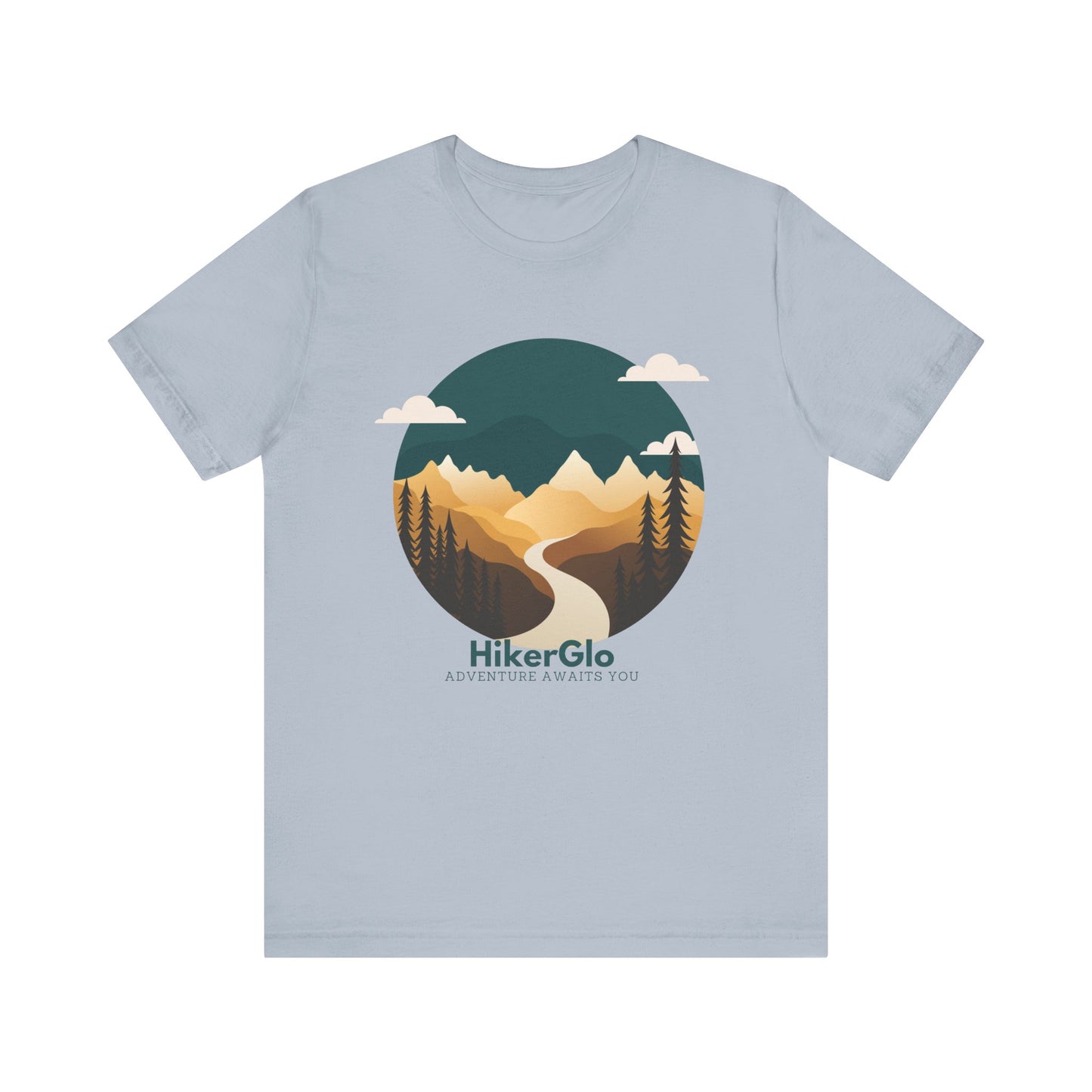 HikerGlo Logo Unisex Jersey Short Sleeve Tee