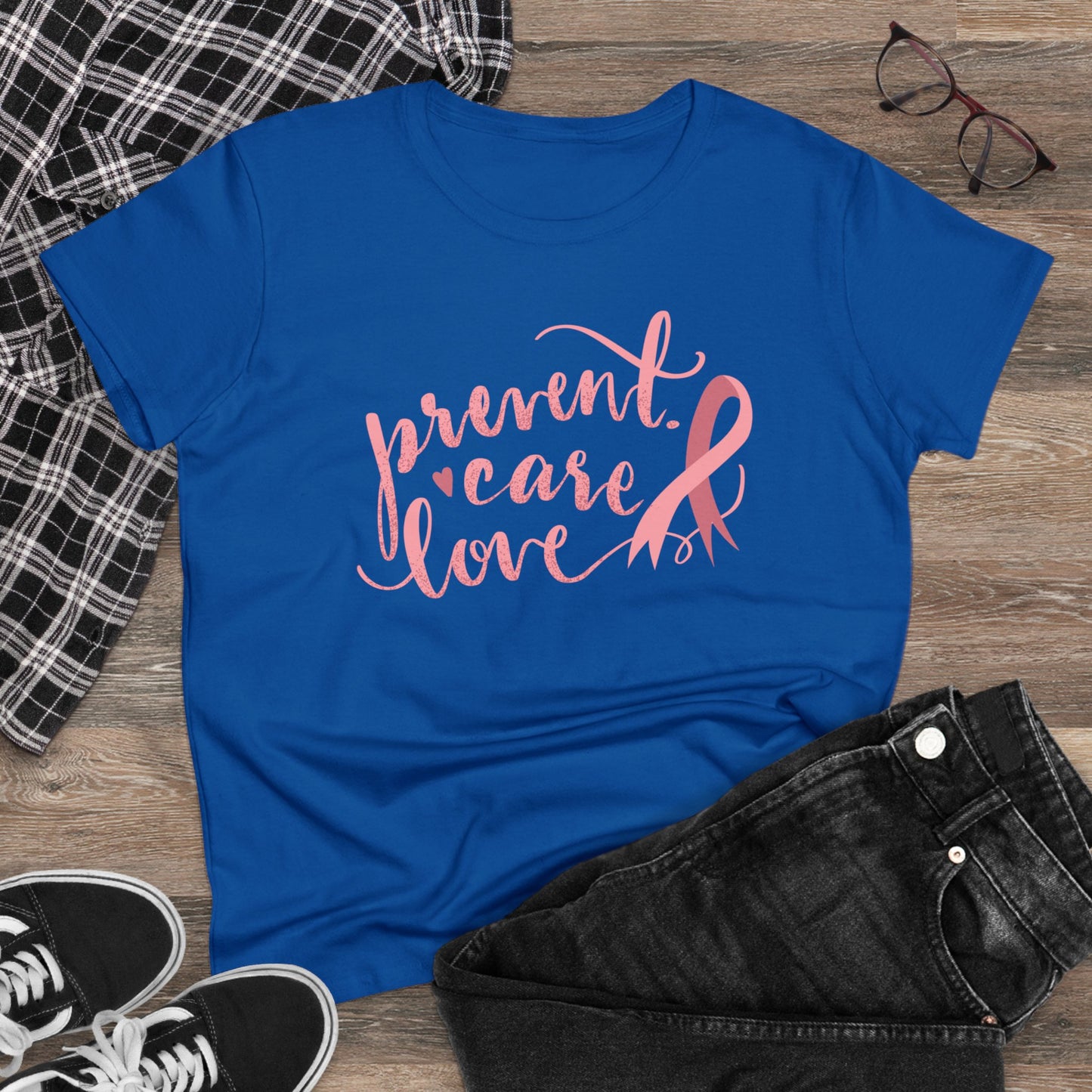 Prevent, Care, Love Cotton Tee