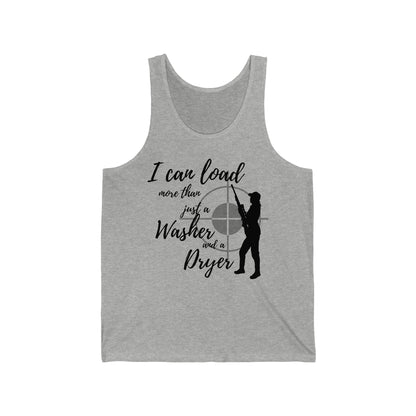 A Girl and A Gun Jersey Tank