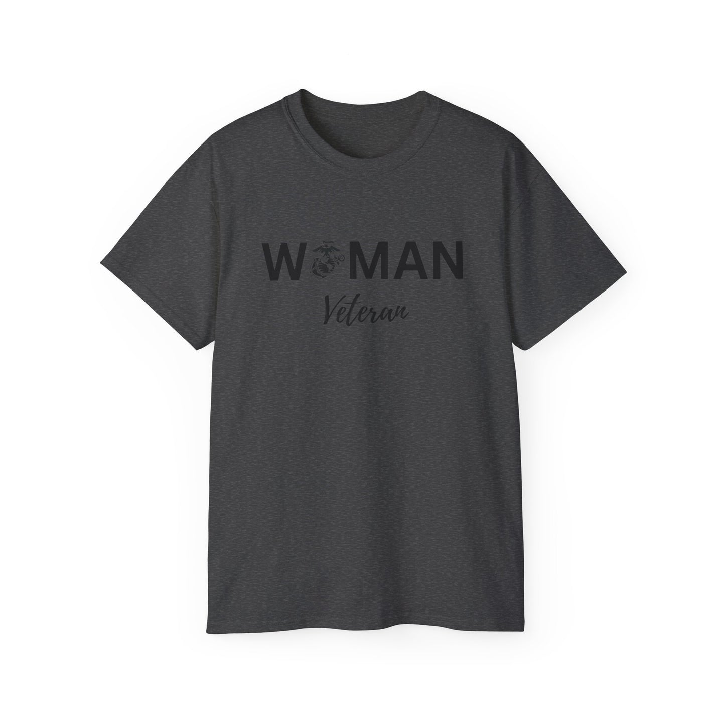 Woman Veteran - USMC - Ultra Cotton Tee