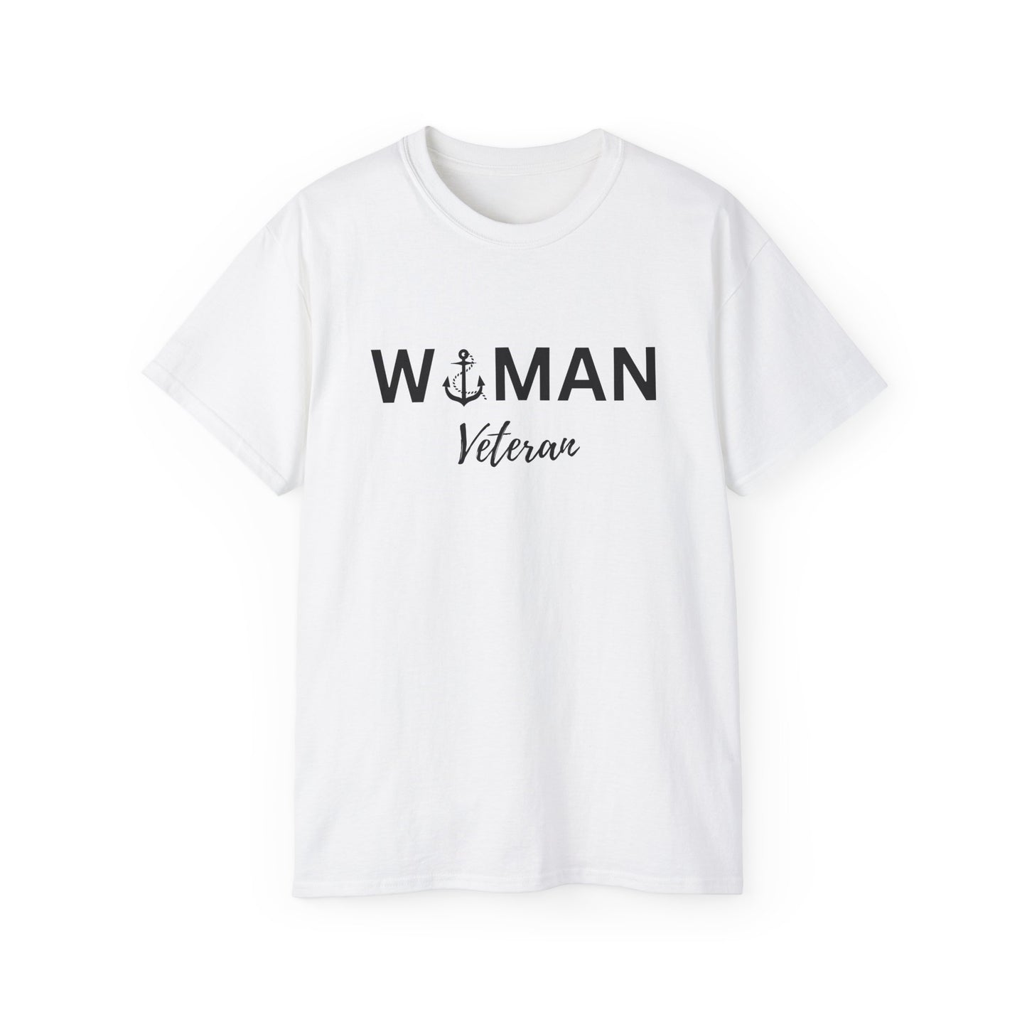 Woman Veteran - Navy Ultra Cotton Tee