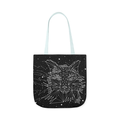 Fox Constellation Canvas Tote Bag