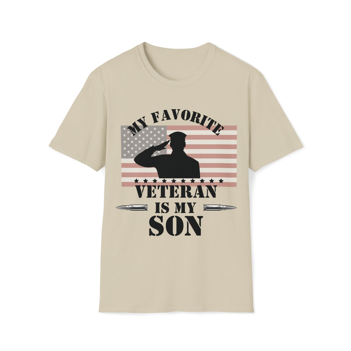 My Favorite Veteran is my Son T-Shirt