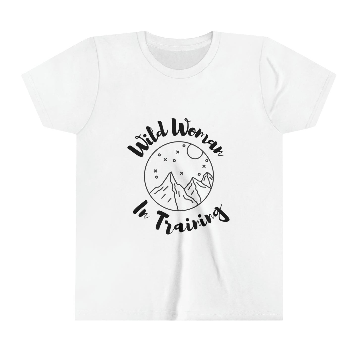 Wild Woman in Training Youth Short Sleeve Tee