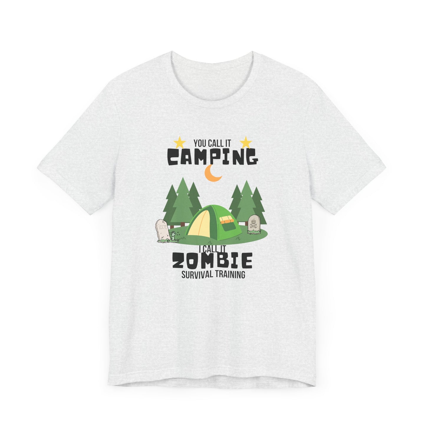 Zombie Survival Training Unisex Jersey Short Sleeve Tee