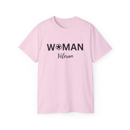 Woman Veteran - Army - Ultra Cotton Tee