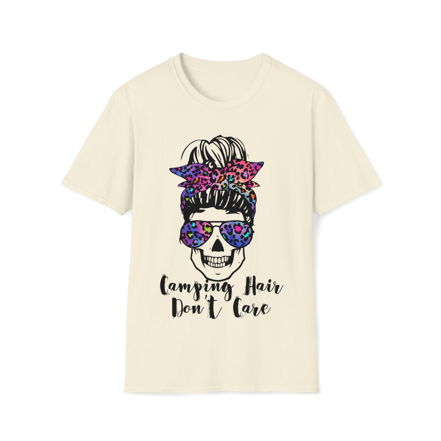 Camping Hairr, Don't Care T-Shirt