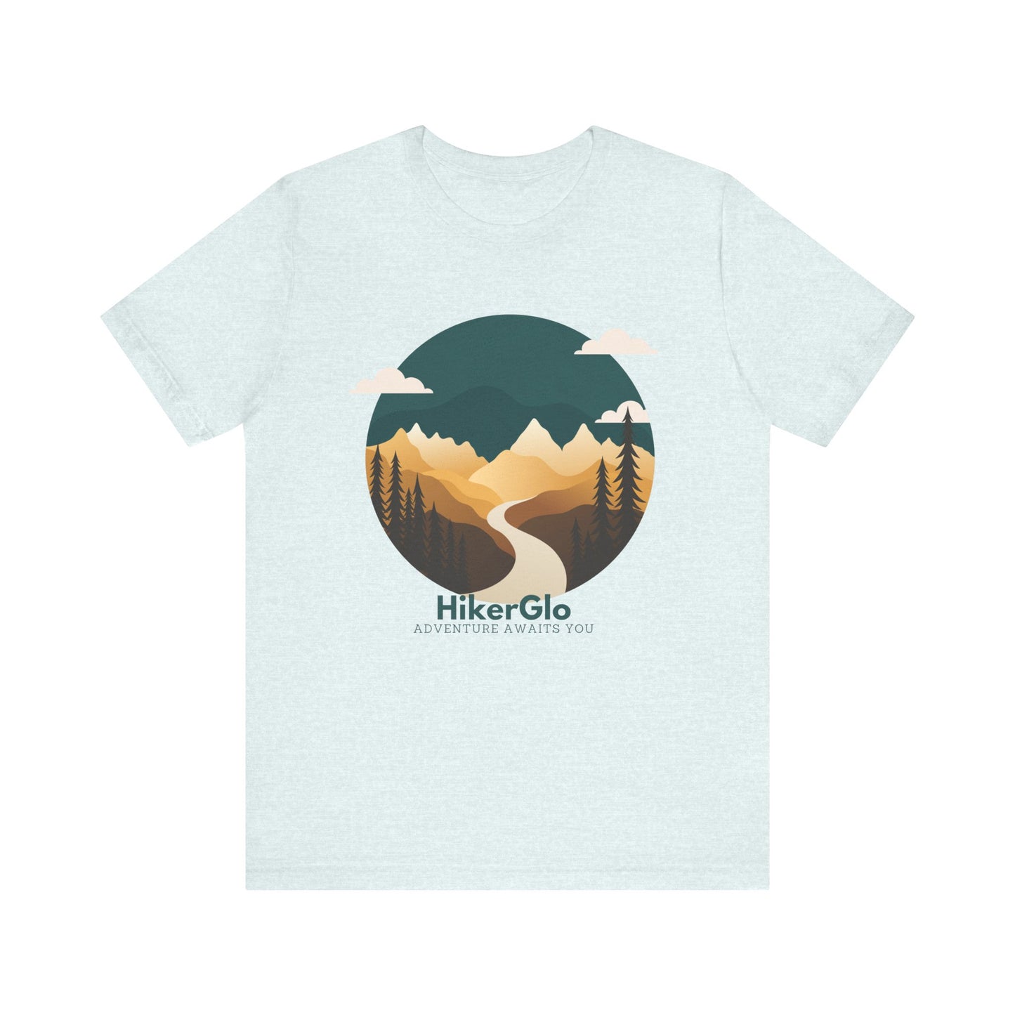 HikerGlo Logo Unisex Jersey Short Sleeve Tee