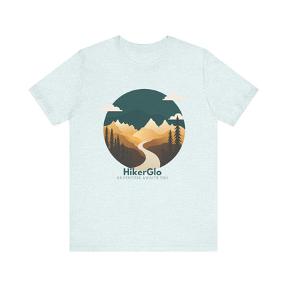 HikerGlo Logo Unisex Jersey Short Sleeve Tee