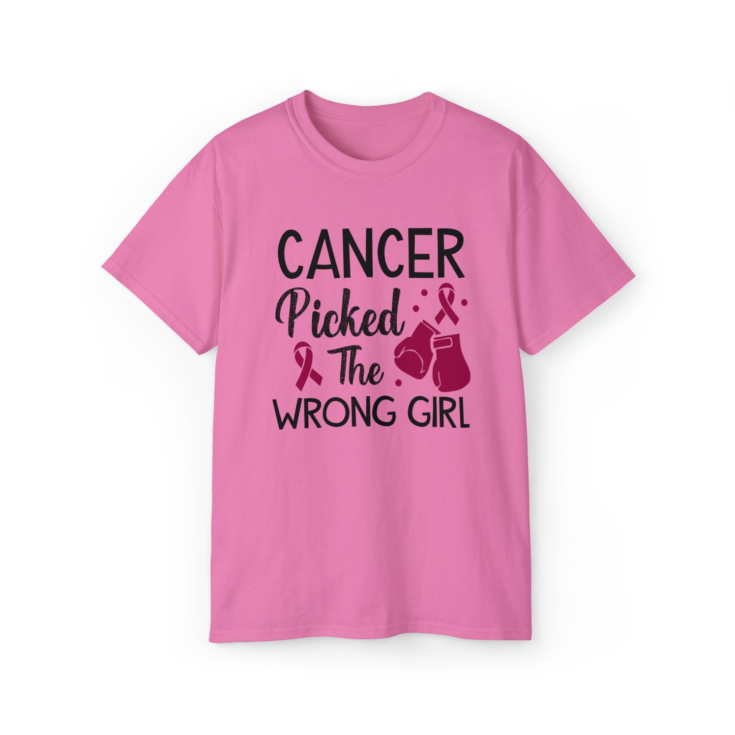 Cancer Picked the Wrong Girl Cotton Tee