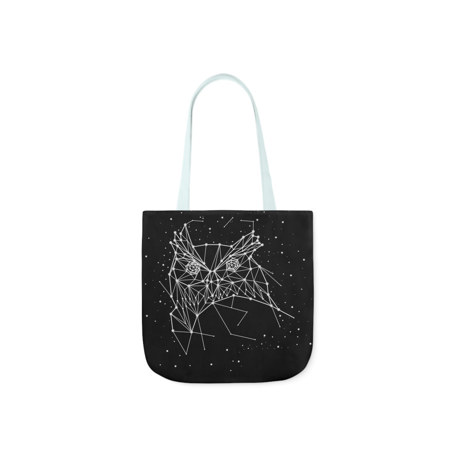 Owl Constellation Canvas Tote Bag